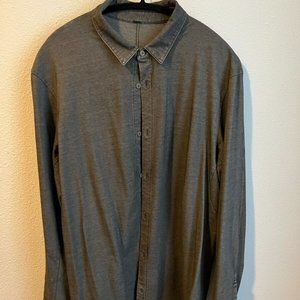 Lululemon Commision Long Sleeve Shirt, Size XL, Rover Commission Enzyme Dye